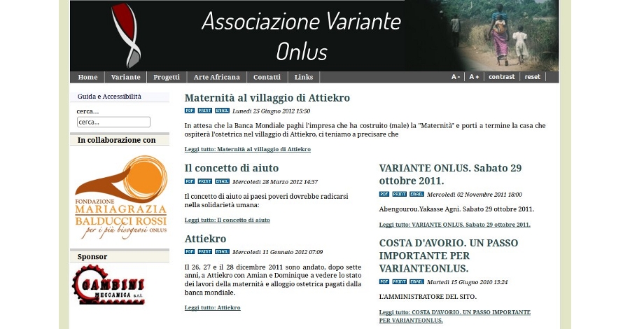 variante onlus